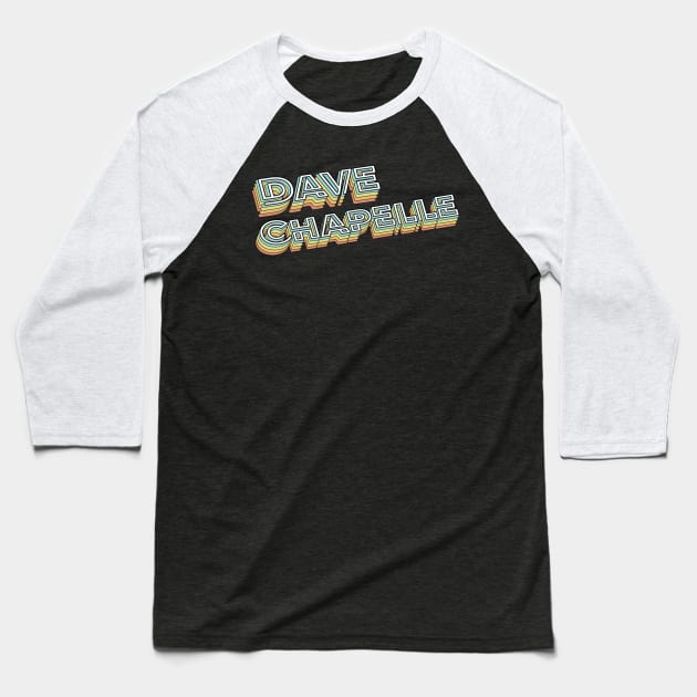 Dave Chapelle Baseball T-Shirt by PREMAN PENSIUN PROJECT